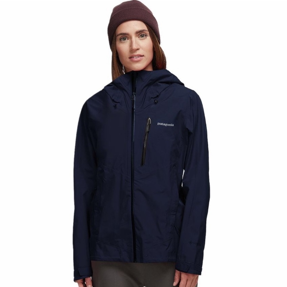 Patagonia womens calcite blue jacket